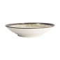 Preview: Tiefer Teller Asashio Dunkelbraun/Beige, Steinzeug, Ø 29 cm, Art.-Nr. 21632