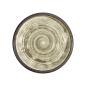 Preview: Teller Asashio Dunkelbraun/Beige, Steinzeug, Ø 24,8 cm, Art.-Nr. 21639