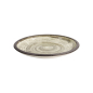 Preview: Teller Asashio Dunkelbraun/Beige, Steinzeug, Ø 24,8 cm, Art.-Nr. 21639