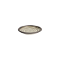 Preview: Plate Asashio Dark Brown, Beige, Stoneware, Ø 14 cm, Item No. 21640