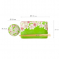 Preview: 4 Stück mit Essstäbchen Kawaii-Blume Sushi-Teller-Geschenkset bei Tokyo Design Studio (Bild 5 von 5)