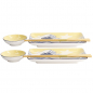 Preview: 4 Stück mit Essstäbchen Kawaii Hokusai Sushi-Teller-Geschenkset bei Tokyo Design Studio (Bild 3 von 6)