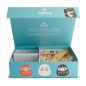 Preview: Sushi-Set Kawaii Japan Blau/Weiß, 6-tlg., Porzellan, Art.-Nr. 21683