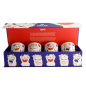 Preview: Mug Set Kawaii Lucky Cat, 4-piece, Porcelain, 170 ml, Item No. 21774