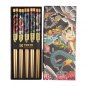 Preview: Yakuza Blue Dragon Chopstick Set 5 pair at Tokyo Design Studio (picture 2 of 4)