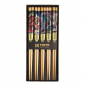 Preview: Yakuza Blue Dragon Chopstick Set 5 pair at Tokyo Design Studio (picture 4 of 4)