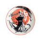 Preview: Teller Asakusa Samurai Weiß/Rot/Schwarz, Porzellan, Ø 25 cm, Art.-Nr. 21887