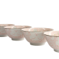 Preview: TDS, 4 Schalen Set, Kawaii Tayo Schalen, Ø 14.8 cm, Art.-Nr. 22036