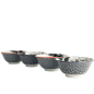 Preview: TDS, Tayo Bowls, Mixed Bowls Samurai Ninja, 4 pcs., Ø 14,8 cm, Item No. 22042