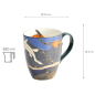 Preview: Kawaii Goldfish Blue Tasse mit Geschenkbox bei Tokyo Design Studio (Bild 7 von 7)