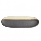 Preview: Black Pearl/Brown Oval Teller bei Tokyo Design Studio (Bild 2 von 6)