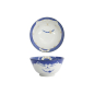 Preview: Tayo Bowl Kawaii Katze Neko Blue, Porcelain, 300 ml