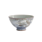 Preview: TDS, Rice Bowl, Kawaii, Luster Carp Blue, Ø 11.5 x 6 cm, 300ml - Item No. 22252