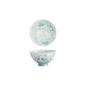 Preview: Reisschale Kawaii Funny Cat Blau, Porzellan, 300 ml