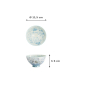 Preview: Reisschale Kawaii Funny Cat Blau, Porzellan, 300 ml, Art.-Nr. 22257
