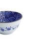 Preview: Reisschale Natsu Shozui Blau/Weiß, Keramik, Ø 12 cm, Art.-Nr. 22317