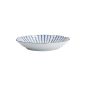 Preview: Teller Natsu Tokusa Blau/Weiß, Porzellan, Ø 22 cm, Art.-Nr. 22330