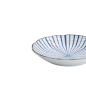 Preview: Teller Natsu Tokusa Blau/Weiß, Porzellan, Ø 22 cm, Art.-Nr. 22330