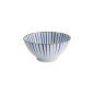Preview: Reisschale Natsu Tokusa Mixed Bowl Blau/Weiß, Porzellan, 1 L, Art.-Nr. 22334