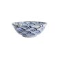 Preview: Ramen Bowl Natsu Nami Blue, White, Porcelain, 1 L, Item No. 22337