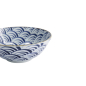 Preview: Ramen Bowl Natsu Nami Blue, White, Porcelain, 1 L, Item No. 22337