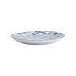 Preview: Plate Natsu Nami Blue, White, Porcelain, Ø 24.7 cm, Item No. 22341