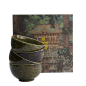 Preview: TDS, 4 Bowls Set, Shinryoku Green, Ø 13,2 cm, Item No. 22564
