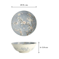 Preview: Ramen Bowl Fujisakura Grey, Porcelain, 1 l, Item No. 22590