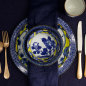 Preview: TDS, Bowl, Botan, Ø13.9x4.1cm, Yellow/Blue, Item No. 22603
