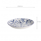 Preview: Tokyo Blue Maizuru Round plate at Tokyo Design Studio (picture 5 of 5)