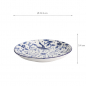 Preview: Tokyo Blue Maizuru Round plate at Tokyo Design Studio (picture 5 of 5)