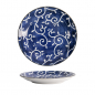 Preview: Tokyo Blue Karakusa Round plate at Tokyo Design Studio (picture 1 of 5)