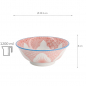 Preview: Lily Flower Giftset Rd/bl 2 pcs Ramen Bowls at Tokyo Design Studio (picture 7 of 7)