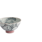 Preview: Rice Bowl Kawaii Neko Cat Pink, Porcelain, 300 ml, Item No. 2343