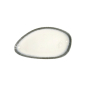 Preview: Oval Serving Platter Monte Negro White, Blue-Grey, Stoneware, 39 × 22 × 4 cm, Item No. 24351