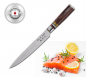 Preview: Sashimi Messer mit 3 Acrylringen (Filetiermesser) bei Tokyo Design Studio (Bild 1 von 7)
