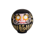 Preview: TDS, Daruma, Dekoration, Schwarz, 9 cm - Art Nr. 33037