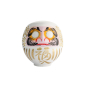 Preview: TDS, Daruma, Dekoration, Weiß, 9 cm - Art Nr. 33038