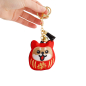 Preview: Daruma Shiba-Dog  Aufnäher Schlüsselanhänger bei Tokyo Design Studio (Bild 3 von 3)