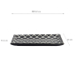 Preview: TDS, Sushi Platte, Onyx Noir Mermaid Design, 22x13x2cm, Art.-Nr. 33167