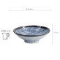 Preview: TDS, Ramen Bowl Gift Set, Asakusa, 6Pcs, Ø 20.5x8cm 1250ml, Item No. 33607