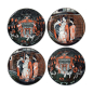 Preview: TDS, Asakusa, 4 Stk Geschenkset, Ø 14,8x7cm 550ml, Geisha Matsuri  - Art Nr. 33242