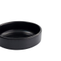 Preview: TDS, Round Plate, Melamine Iwate Black, Ø 12.7x12.7x4cm, Item No. 33280