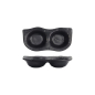 Preview: Saucenschale mit 2 Mulden Iwate Black, Melamin, 19,2 &times; 9,4 &times; 3,6 cm