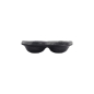 Preview: Saucenschale mit 2 Mulden Iwate Black, Melamin, 19,2 × 9,4 × 3,6 cm, Art.-Nr. 33288