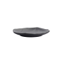 Preview: TDS, Round Plate, Melamine Iwate Black, Ø 15.7x15.7x2.3cm, Item No. 33289