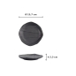 Preview: Plate Iwate Black, Melamine, Ø 15.7 cm, Item No. 33289
