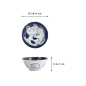 Preview: Tayo-Schale Kawaii Cat Neko Blau, Porzellan, 500 ml, Art.-Nr. 33487