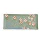 Preview: TDS, Rechteckiger Teller, Sakura, Grün, 28,5x12,5cm, Art.-Nr. 33493