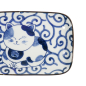 Preview: Blue Sakura Rechteckiger Teller bei Tokyo Design Studio (Bild 5 von 6)